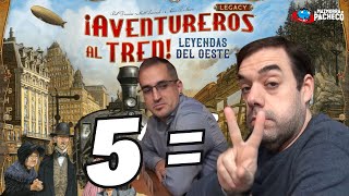 Aventureros al Tren Legacy 👉 Capítulo 5 así lo jugamos SPOILERS [upl. by Doria]