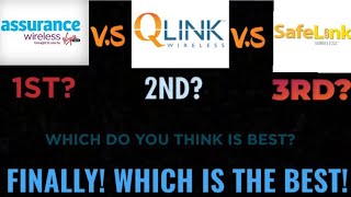 WHICH IS THE BEST Assurance Qlink OR SafeLink [upl. by Yelnoc]