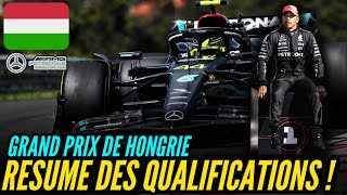 HAMILTON IS BACK   LASCENSEUR ÉMOTIONNEL POUR MERCEDES  RÉSUMÉ QUALIFICATION GRAND PRIX HONGRIE [upl. by Kylynn]