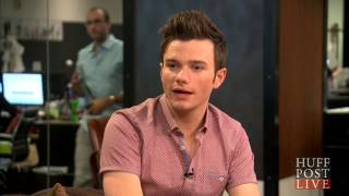 Chris Colfer Glee Stars Need To Mourn Cory Monteith Privately  HPL [upl. by Meador575]