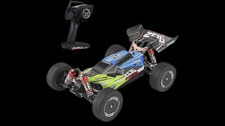 Goolsky Wltoys XKS 144001 RC Coche 60km  h Alta Velocidad 114 24GHz RC Buggy 4WD Racing OffRoad [upl. by Nnaitsirhc]