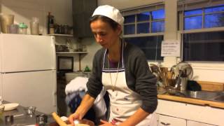 Cooking Demo Leafy Greens Plaster for Pain Relief  Bettina Zumdick [upl. by Ikkin]