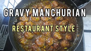 VLOG 13 Veg Manchurian Gravy Restaurant Style Vegetable Wet Recipe with Rice SHREEYA [upl. by Ylime103]