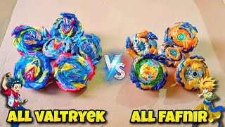 all valtryek vs all fafnir beyblades  valt vs free [upl. by Yeung]