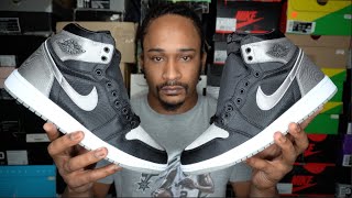 Satin Shadow Jordan 1s Review with On Feet Footage [upl. by Enilkcaj]