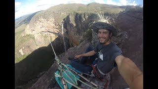 Highline na Cachoeira do Tabuleiro [upl. by Ecyt]