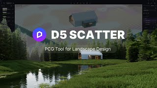 D5 Scatter Tutorial  How to use this procedural landscape scatter tool [upl. by Nymsaj337]