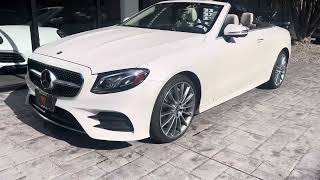 2020 Mercedes Benz E450 4Matic Cabriolet at Weissach with Mike Jones [upl. by Leoine154]