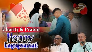 Prabin Gurung amp Charity Subba engagement एक अचम्मको मगनी। [upl. by Edlihtam]