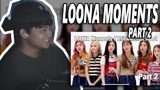 Loona Moments I Think About A Lot Part 2  REACTION [upl. by Novyert]