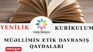 Müəllimin etik davranış qaydalarıyenilik 20242025 [upl. by Benge]