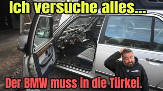 BMW E23 Kompett Zerlegt10 Tage muss alles neuSila Yolu Türkei [upl. by Githens]