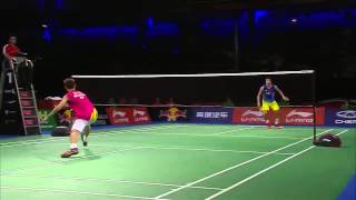 F  2014 BWF World Championships  Lee Chong Wei vs Chen Long [upl. by Vastah456]