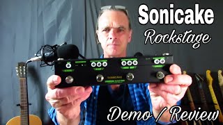 Demo  Review  Sonicake Rockstage 4 in 1 Guitar MultiEffect Pedal [upl. by Casi]