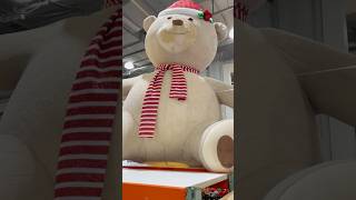 Christmas Giant Teddy Bear🧸 shorts [upl. by Dremann]