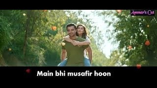 Musafir Lyrics Version  Parwaaz Hai Junoon  Zenab Sultan  Farhan Saeed [upl. by Ronn900]