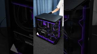 Gaming PC Build ASMR by mohib computer black black pc build [upl. by Claudius803]