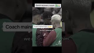 maino injury vs Tottenham Hotspur 😭😭😭😭😭😭😭😭😭😭😭😭😭😭 manchersterunited arsenalplayers manc [upl. by Varipapa]