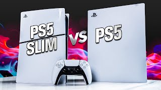 PS5 SLIM vs PS5 Whats the Difference [upl. by Ozner]