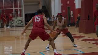 Footage from Alabama basketballs first practice of the 202324 season [upl. by Lesslie]