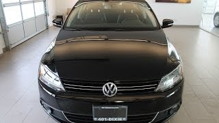 2014 Volkswagen Jetta TDI 20 Highline Review [upl. by Gaile]