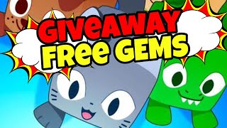 🔴LIVE🔴 GIVEAWAY PET SIM 99 GEMS USE LINK TO JOIN DISCORD SERVER [upl. by Nitz]