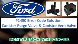 P1450 Ford Explorer Unable To Bleed Up Fuel Vacuum  Troubleshooting and Repair [upl. by Trela]