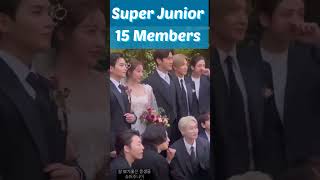 Super Junior OT15 Reunited at Ryeowook and Aris Wedding [upl. by Dazhehs]