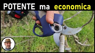 Forbici da potatura elettriche a batteria 8 ore di autonomia [upl. by Bevan231]