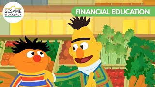 Wants and Needs with Bert and Ernie  Financial Education [upl. by Elehcar]