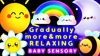 Baby Sensory  Bedtime calming video  Infant visual Stimulation [upl. by Odom]