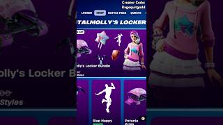 CRYSTALMOLLY’S LOCKER BUNDLE IS HERE fortnite gaming viralvideo fortniteclips shorts [upl. by Eirdua434]