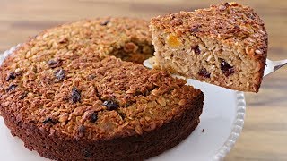 Easy and Healthy Oatmeal Cake Recipe [upl. by Leahpar]