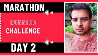 Marathon training for beginners Day 2  running challenge  marathon running tips tmm vvm wnc [upl. by Okkin]