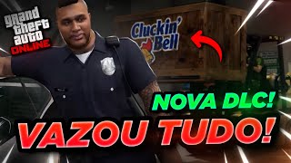 NOVOS VAZAMENTOS DA NOVA DLC  GTA Online [upl. by Ahseiyk]