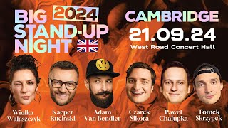 Big Stand UP Night najlepsi polscy komicy już 12 Września w Cambridge [upl. by Breen]