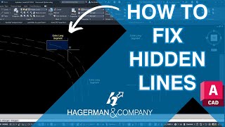 AutoCAD Inaccurate Disconnected Lines How to Fix Hidden Lines [upl. by Ykcir]