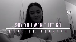 Say You Wont Let Go  James Arthur  Cover [upl. by Haon]