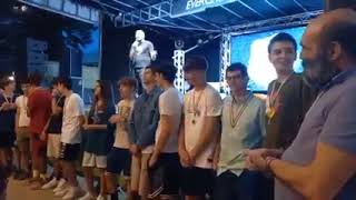 La premiazione della squadra campione regionale Piemonte 2023 under 14 silver [upl. by Abbotsen]