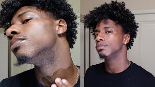 How to shave face and neck black men [upl. by Guthrie]