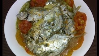 Pinangat Na Sapsap Sa Kamatis Pinoy Recipe  pony fish [upl. by Audly]