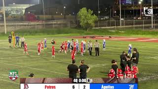 Potros vs Águilas Hormiguitas Rojo Temporada 5 mfl futbolamericano [upl. by Dody]