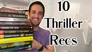 Thriller Book Recommendations  10 Books [upl. by Gernhard]