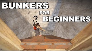 2 EASY bunkers for BEGINNERS  rust bunkers tutorial [upl. by Arlette585]