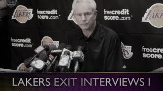 2013 Lakers Exit Interviews  Does Mitch Kupchak Pt I Think Dwight Howard Will Sign With Lakers [upl. by Retswerb]