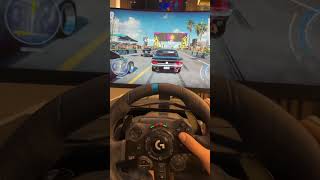 Logitech G923 True Force racing Wheel With Need For Speed Heat On Playstation 5 logitechg923 ps5 [upl. by Melloney]