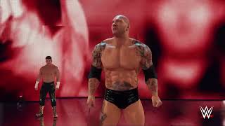 WWE 2K23  BATISTA ENTRANCE [upl. by Ellehsram73]