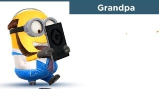 Despicable Me Minion Rush  Grandpa Costume [upl. by Bevers842]