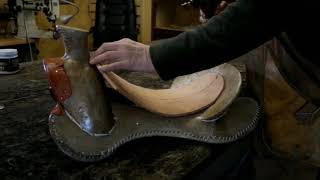 Saddle MakingMy Method Pt 2 [upl. by Auhoj]