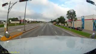 My trip from Chicoutimi QC to SaintJean sur Richelieu Qc Canada [upl. by Tamis631]